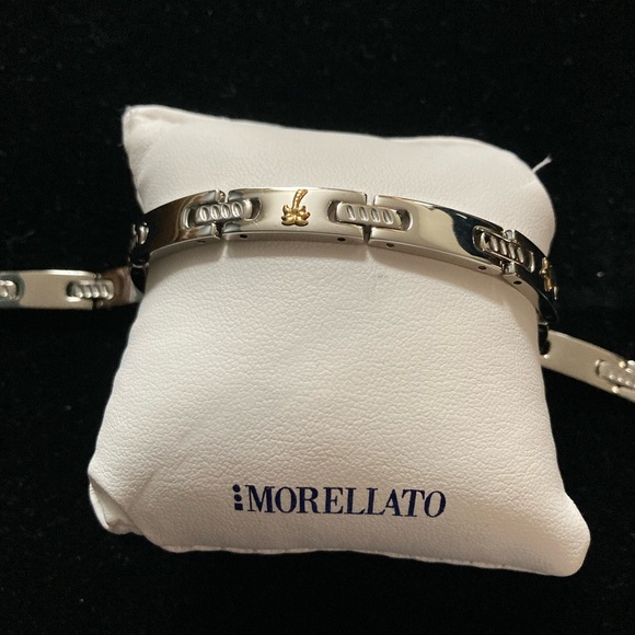 MORELLATO Stainless Steel linked bracelet Two tone gold plated beach details - Picture 4 of 7